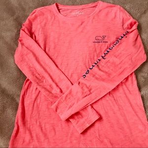Women’s Pink Vineyard Vines Long Sleeve